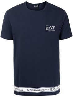 Ea7 Emporio Armani футболка с логотипом