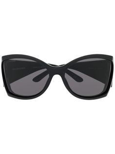 Balenciaga солнцезащитные очки в оправе бабочка