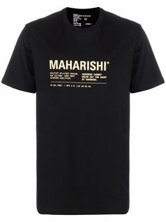 Maharishi футболка с логотипом