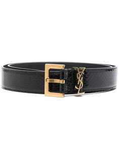 Saint Laurent ремень с логотипом