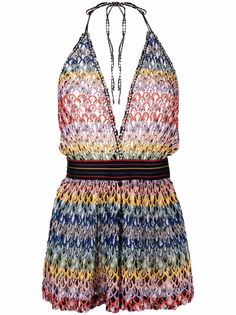 Missoni Mare комбинезон с узором зигзаг