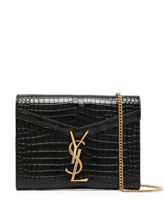 Saint Laurent кошелек Cassandra на цепочке