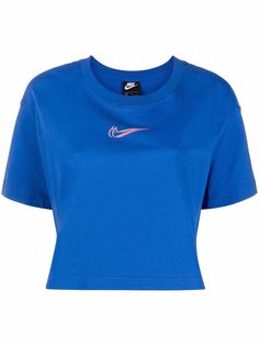 Nike укороченная футболка с логотипом