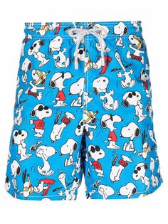 Mc2 Saint Barth плавки-шорты с принтом Snoopy