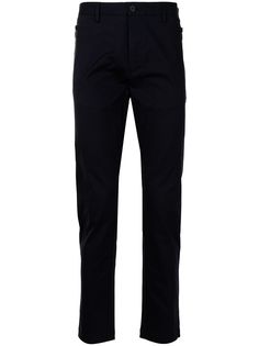 HUGO прямые брюки с карманами на молнии