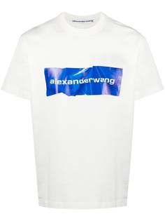 Alexander Wang футболка с логотипом