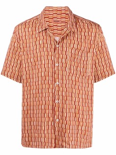 Missoni рубашка в клетку с короткими рукавами