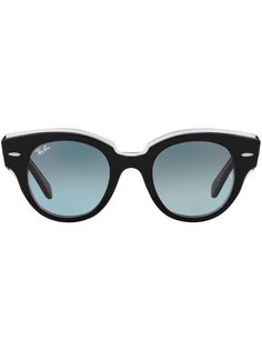 Ray-Ban солнцезащитные очки Roundabout с градиентными линзами