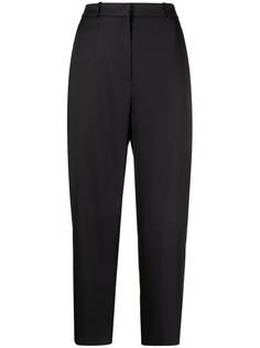 Totême укороченные брюки прямого кроя