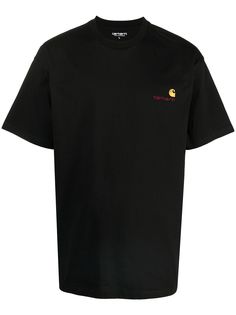 Carhartt WIP футболка American Script с вышитым логотипом