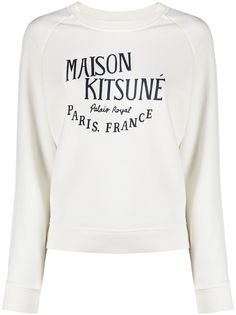 Maison Kitsuné джемпер с логотипом