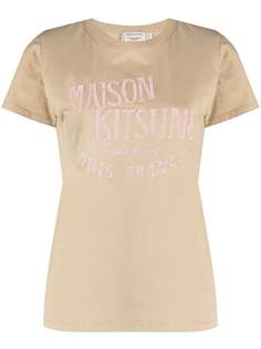 Maison Kitsuné футболка с логотипом