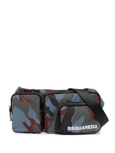 Dsquared2 поясная сумка с камуфляжным принтом