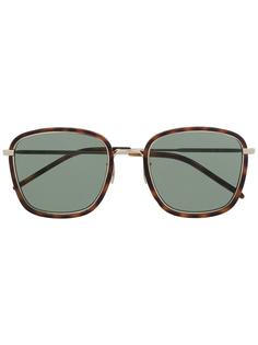 Saint Laurent Eyewear солнцезащитные очки черепаховой расцветки