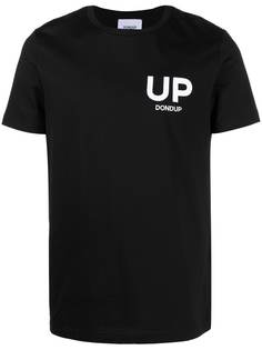 Dondup футболка с вышитым логотипом