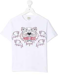 Kenzo Kids футболка Chinese New Year Tiger