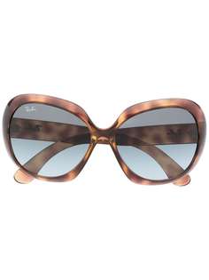 Ray-Ban солнцезащитные очки Jackie Ohh ll в массивной оправе