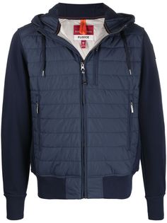 Parajumpers куртка с капюшоном и дутыми вставками