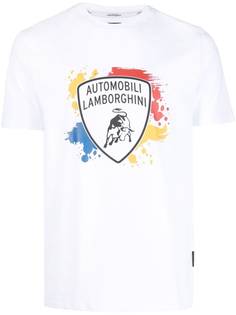 Automobili Lamborghini футболка с графичным принтом
