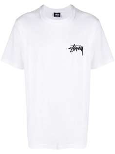 Stussy футболка с графичным принтом