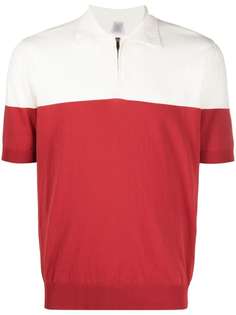 Eleventy рубашка поло в двух тонах