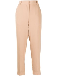 MM6 Maison Margiela укороченные брюки строгого кроя с завышенной талией