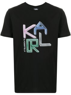 Karl Lagerfeld футболка с логотипом