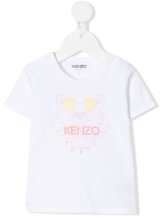 Kenzo Kids футболка с принтом