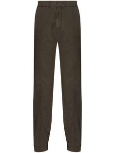 Z Zegna спортивные брюки с эффектом потертости
