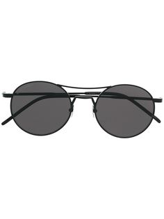 Saint Laurent солнцезащитные очки в круглой оправе