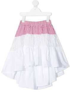 Monnalisa юбка с асимметричным подолом