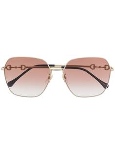 Gucci Eyewear солнцезащитные очки Horsebit