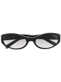 Vogue Eyewear солнцезащитные очки в узкой круглой оправе