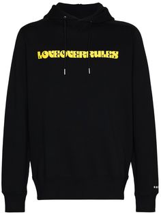 Sacai худи с надписью