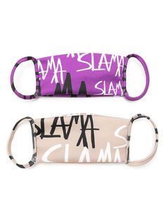 Amir Slama набор из двух масок с принтом