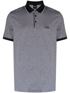 Boss Hugo Boss рубашка поло с логотипом