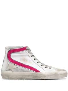 Golden Goose высокие кеды Slide