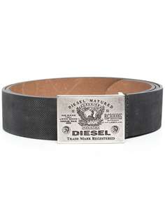 Diesel ремень с гравировкой логотипа