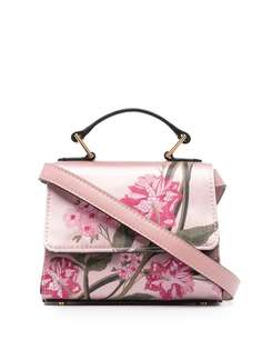 Alberta Ferretti мини-сумка с цветочным принтом