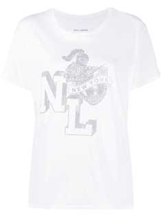 Nili Lotan футболка с графичным принтом
