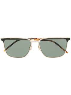 Saint Laurent Eyewear солнцезащитные очки SL428 в квадратной оправе