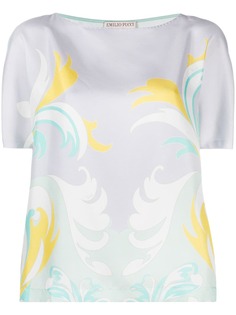 Emilio Pucci топ с принтом