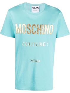 Moschino футболка с логотипом