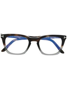 TOM FORD Eyewear очки FT5736-B в квадратной оправе