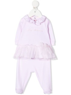 Miss Blumarine спортивный костюм с отделкой из тюля