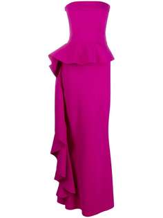 Le Petite Robe Di Chiara Boni платье с бюстье и баской