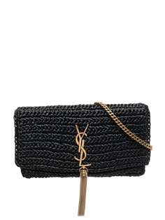 Saint Laurent плетеная сумка на плечо Kate 99