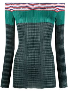 Missoni трикотажный топ с открытыми плечами