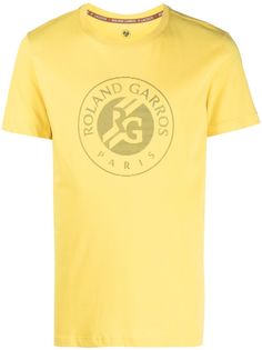 Lacoste футболка с принтом Roland Garros
