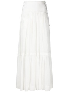 Alberta Ferretti юбка со шнуровкой